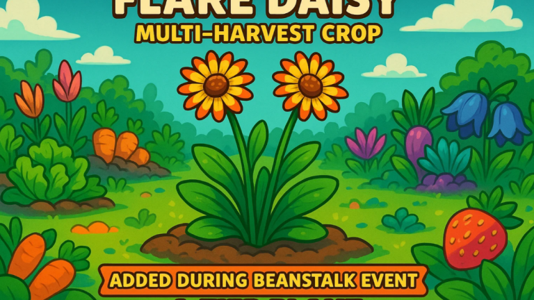 How to Get Flare Daisy in Grow a Garden