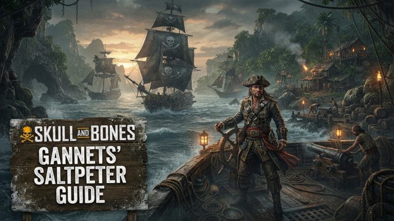 Skull and Bones Gannets Saltpeter Guide