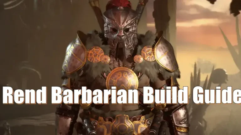 Diablo 4 Season 15 Fire Rend Barbarian Build Guide