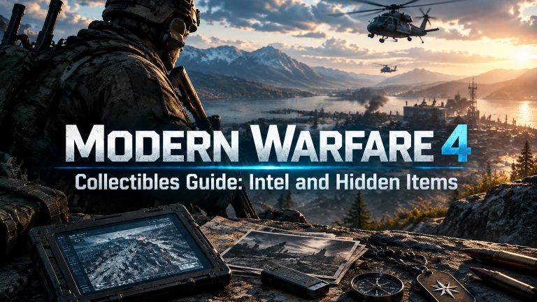 Modern Warfare 4 Collectibles Guide: Intel and Hidden Items