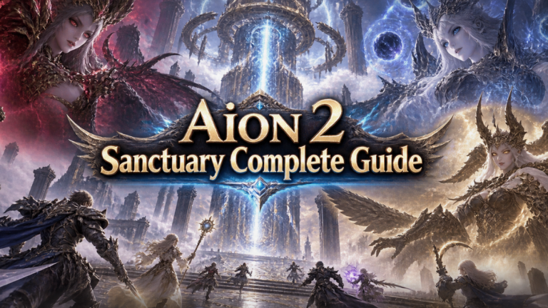 Aion 2 Sanctuary Complete Guide: Full Mechanics from Entry to Clear