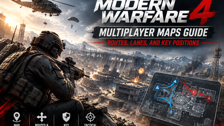 Modern Warfare 4 Multiplayer Maps Guide: Routes, Lanes, and Key Positions